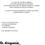Le coton de La Droguerie