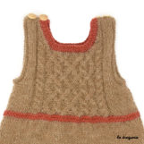 Fiche tricot de la combinaison bébé Plage des Sablons - La Droguerie